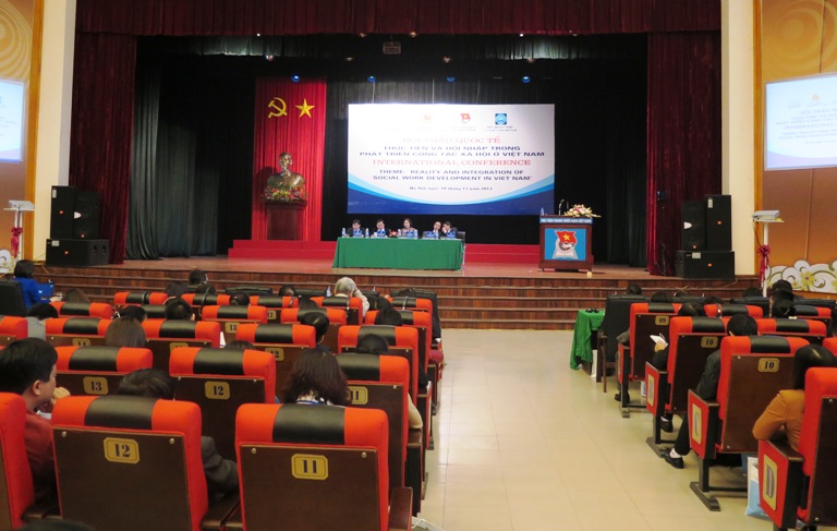 Học viện Phụ nữ Việt Nam tham gia Hội thảo quốc tế về CTXH